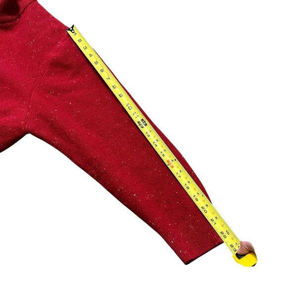 JOS A BANK Men’s 1/4 Zip Red Lambs’ Wool Pullover Size XXL - Picture 8 of 8